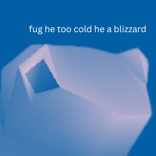 fug he too cold he a blizzard meme